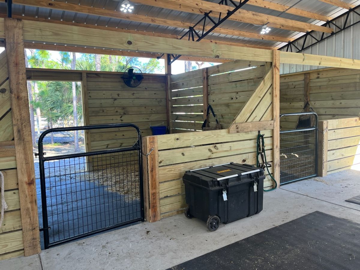 Arena Builds for Florida Native Equestrian Services in Central Florida, FL