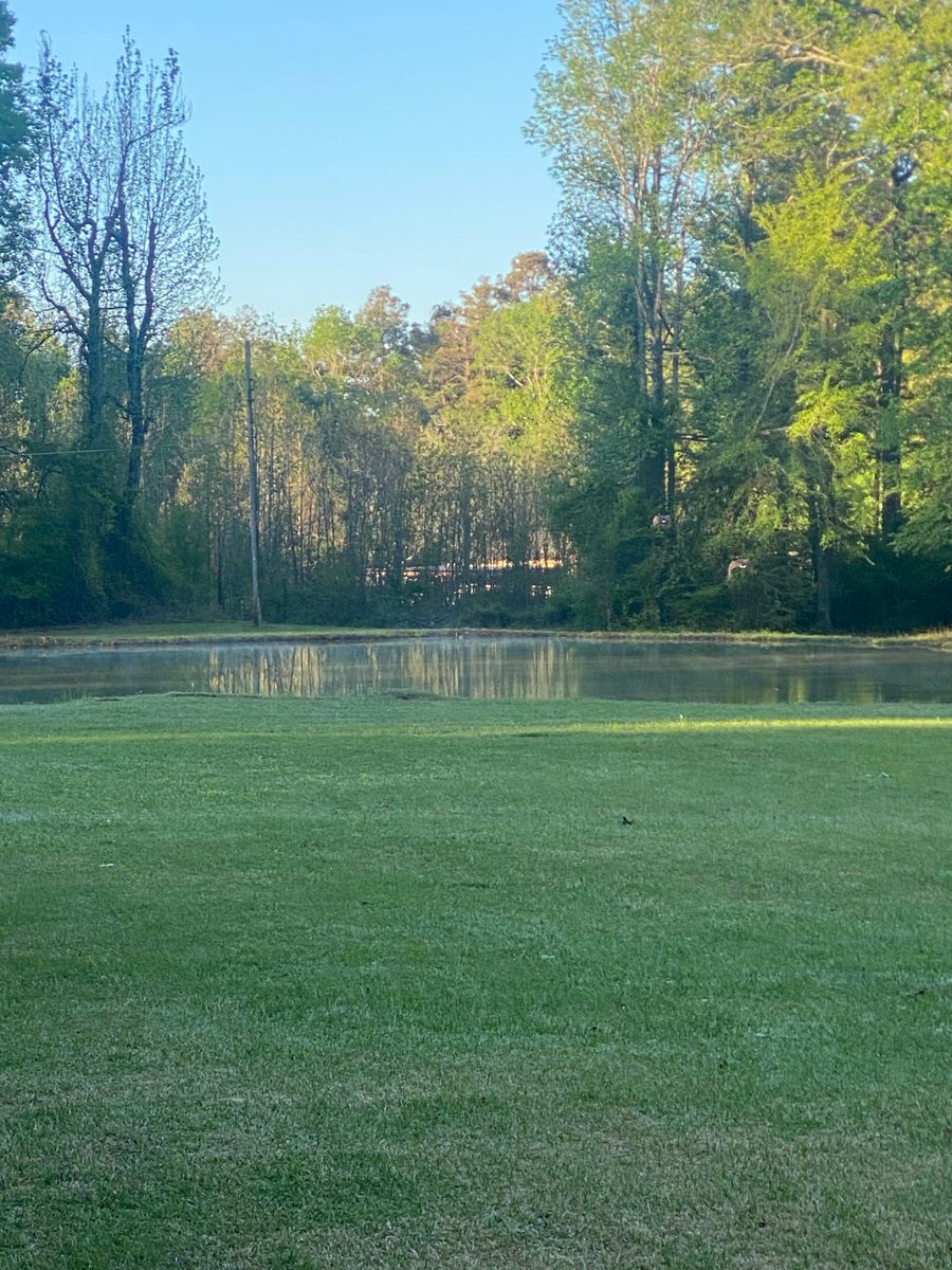 Pond Building for Daniel's Dumpsters & Land Improvements in Monroe, LA