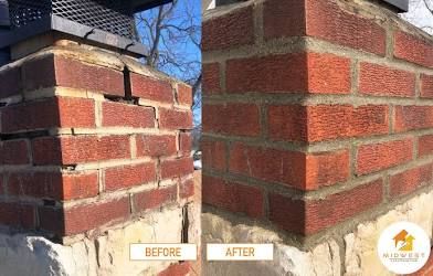 Chimney Repairs for Rainguard Masonry and Roofing in Lowell, MA