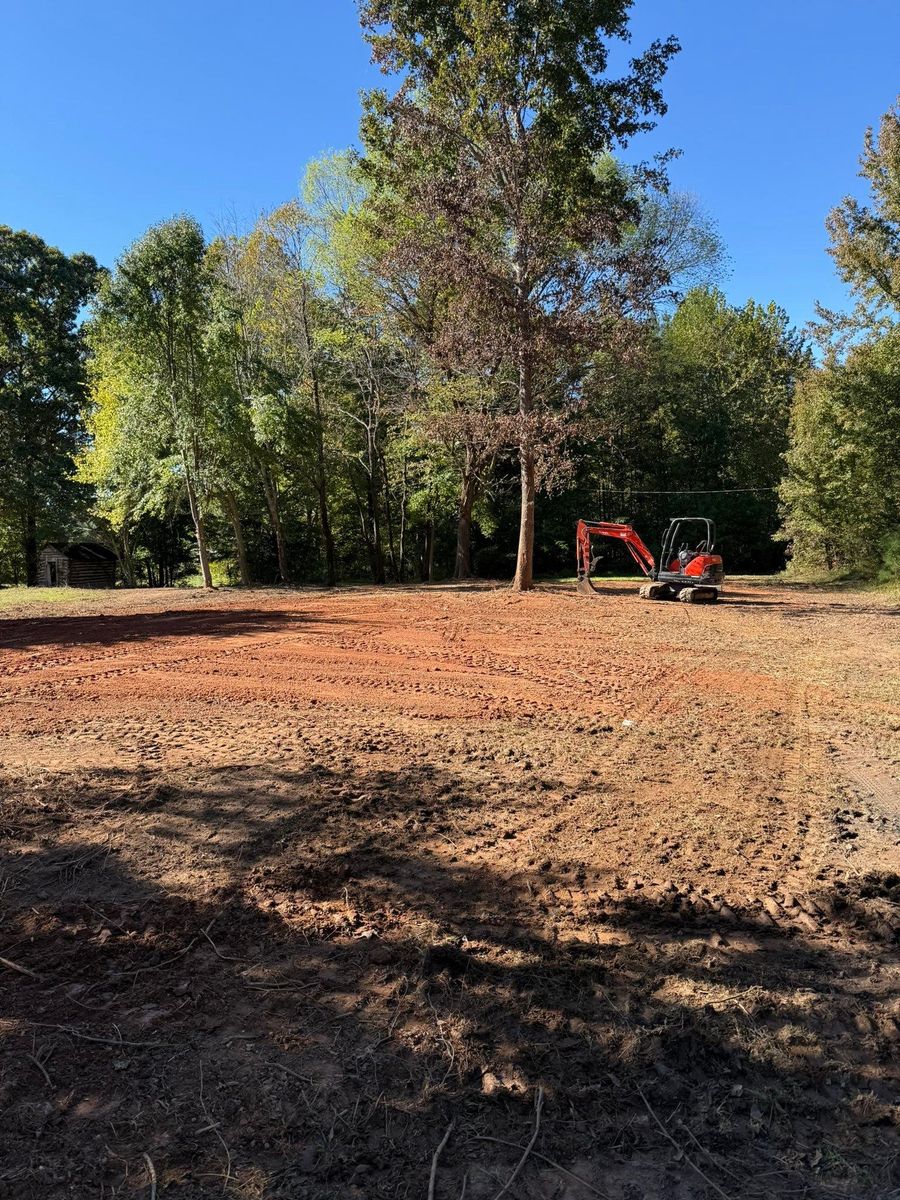 Land Clearing & Demolition for Advantage Rental And Services in Youngsville, NC
