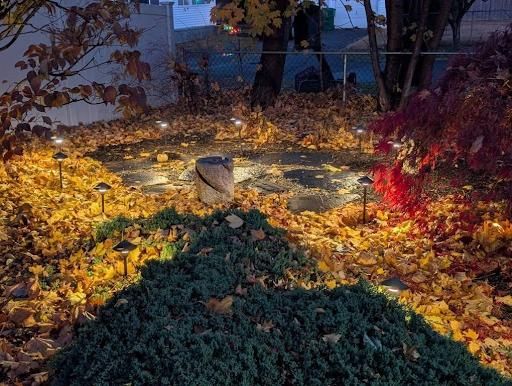 Landscape Low Voltage Lighting for Evolution Earthscapes, LLC in Ludlow, MA