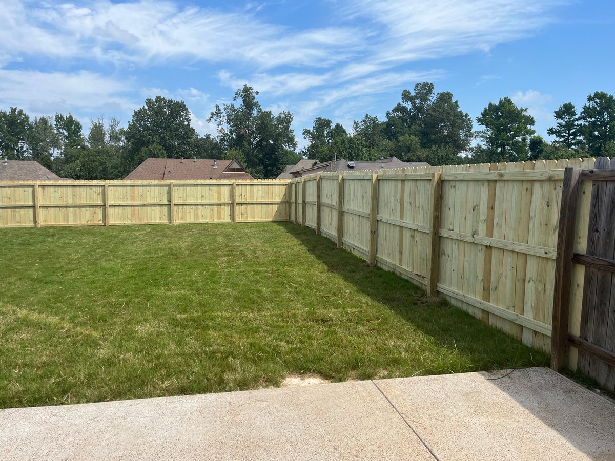 Fencing for Gibby's Home and Land Services in Memphis, TN