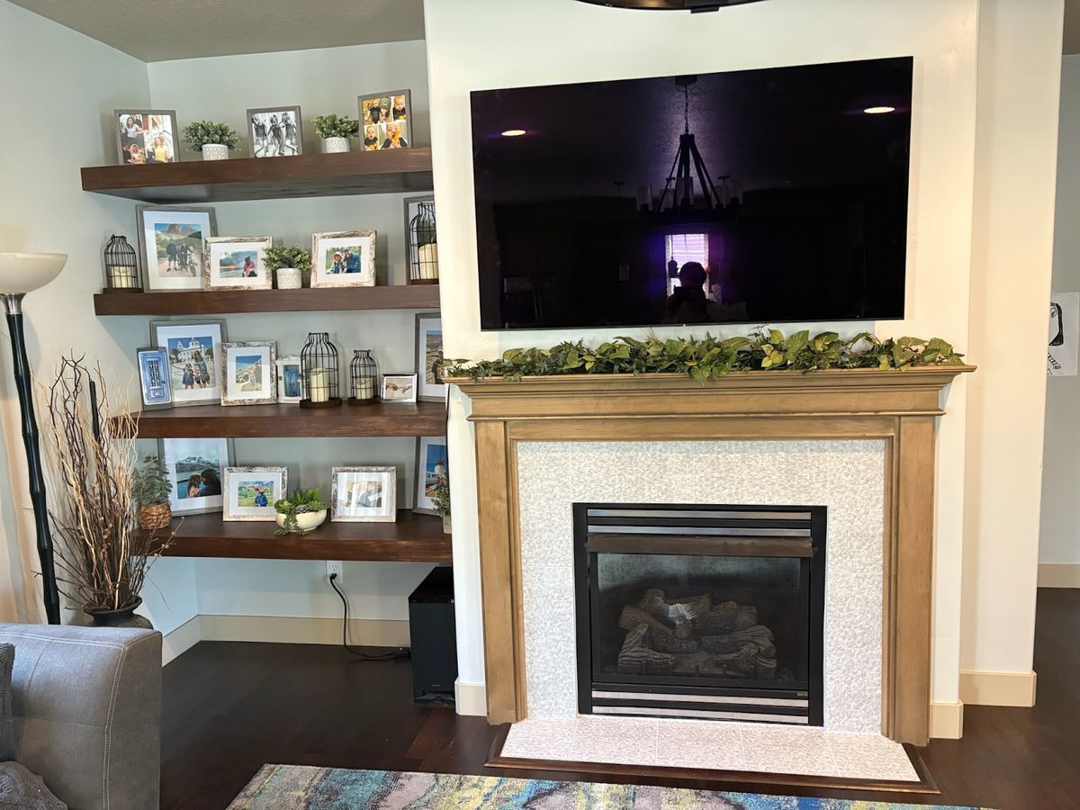 Wall Installations for Daniel Paints & Builds in Sandy, UT