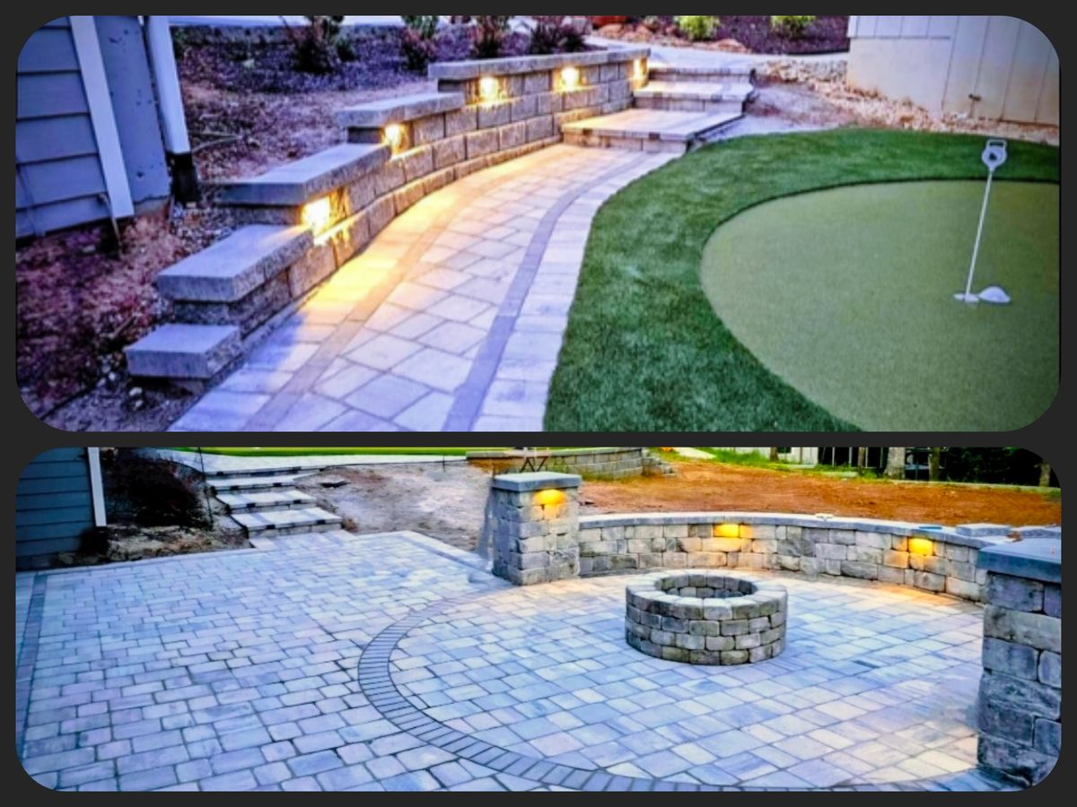 Hardscaping for D&D Unlimited Landscaping in Hartwell, GA