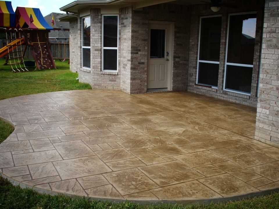 Decorative Concrete for Texas Curb N Borders in Houston, TX