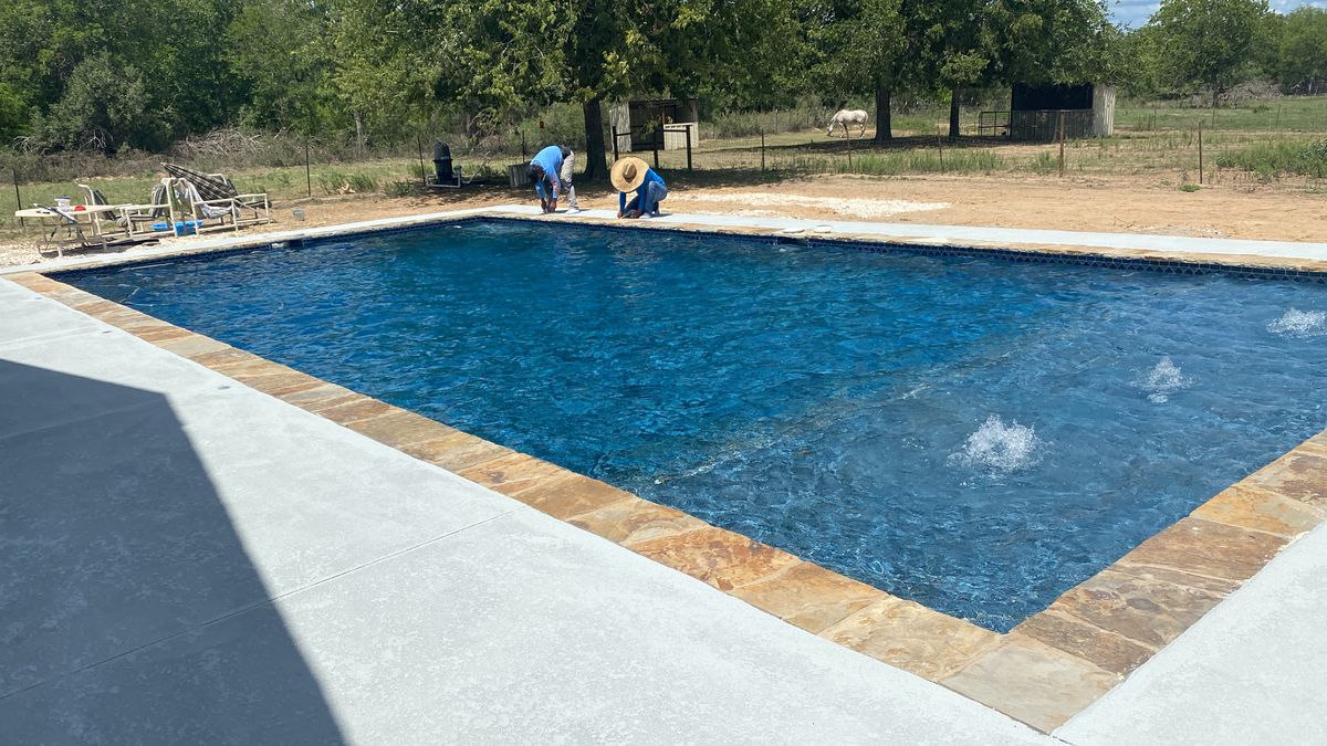 Concrete Pools for UBER FORCE in San Antonio, TX