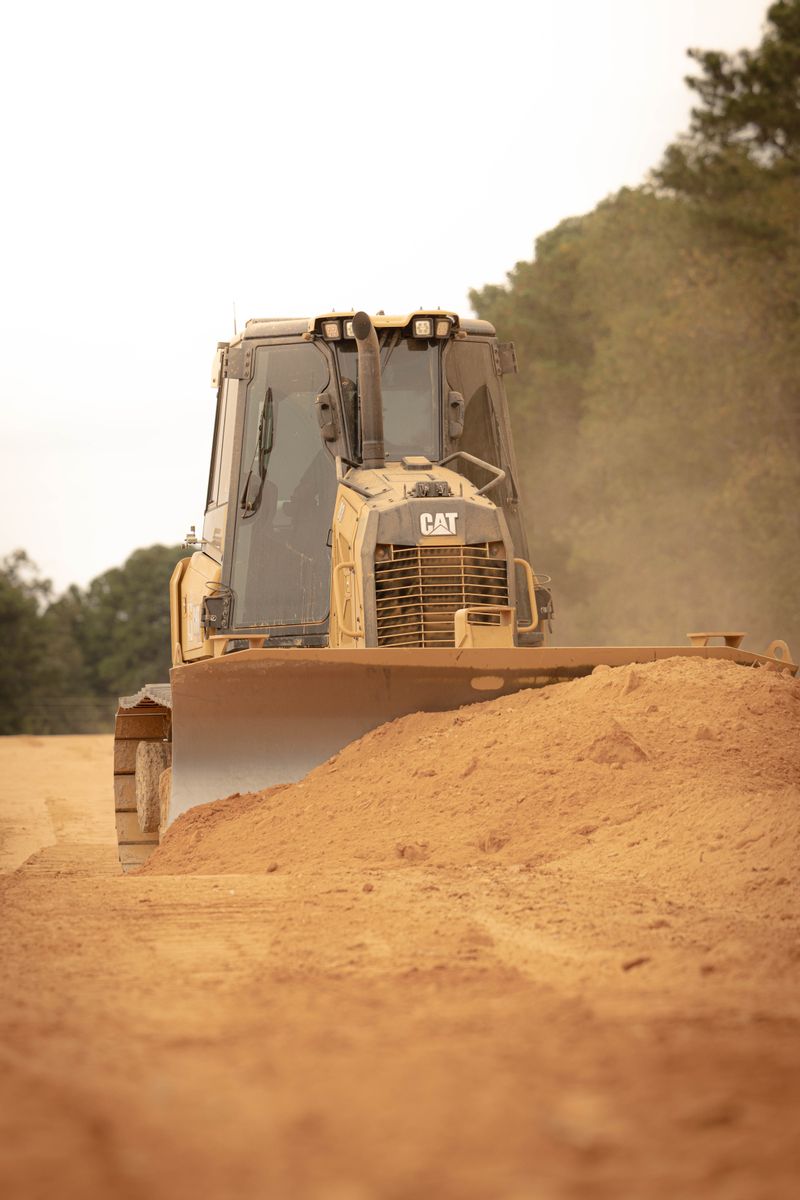 Excavation for Collins Constructors in Fyffe, AL