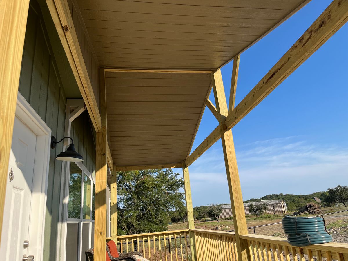 Wooden Beams for BAKER Carpentry in Joshua, TX