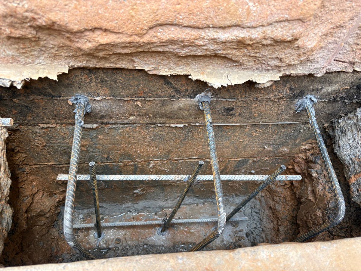 Footers for Allred Construction in Heflin, AL