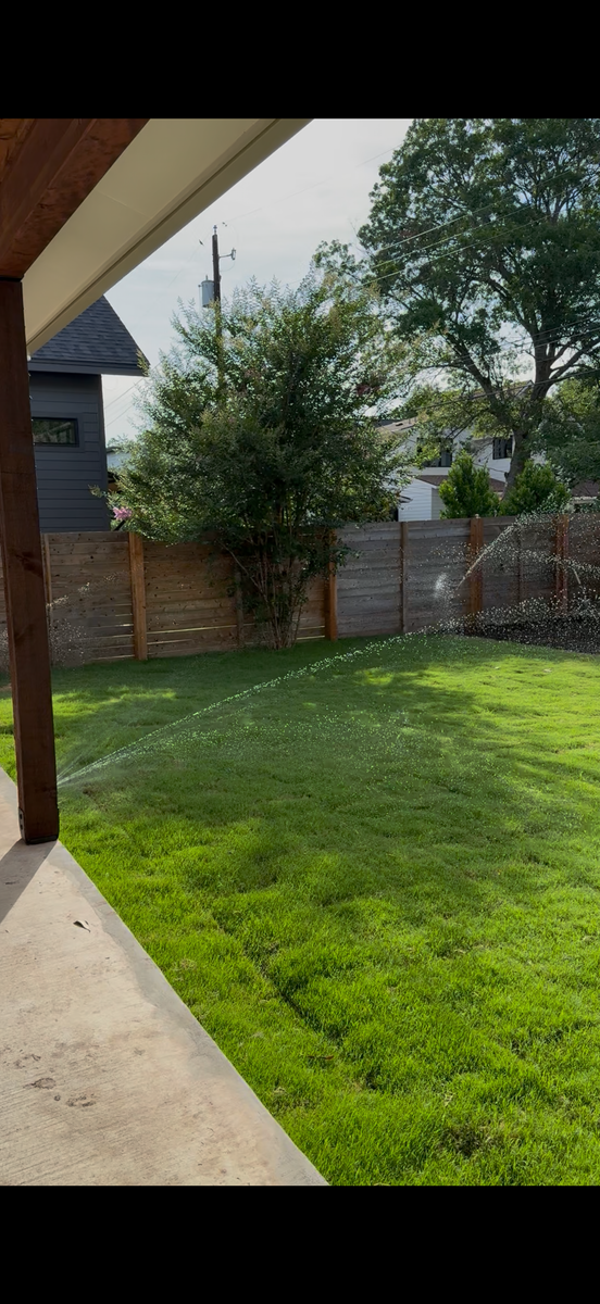 Irrigation System Design & Install for Light Blue Irrigation in Austin, TX