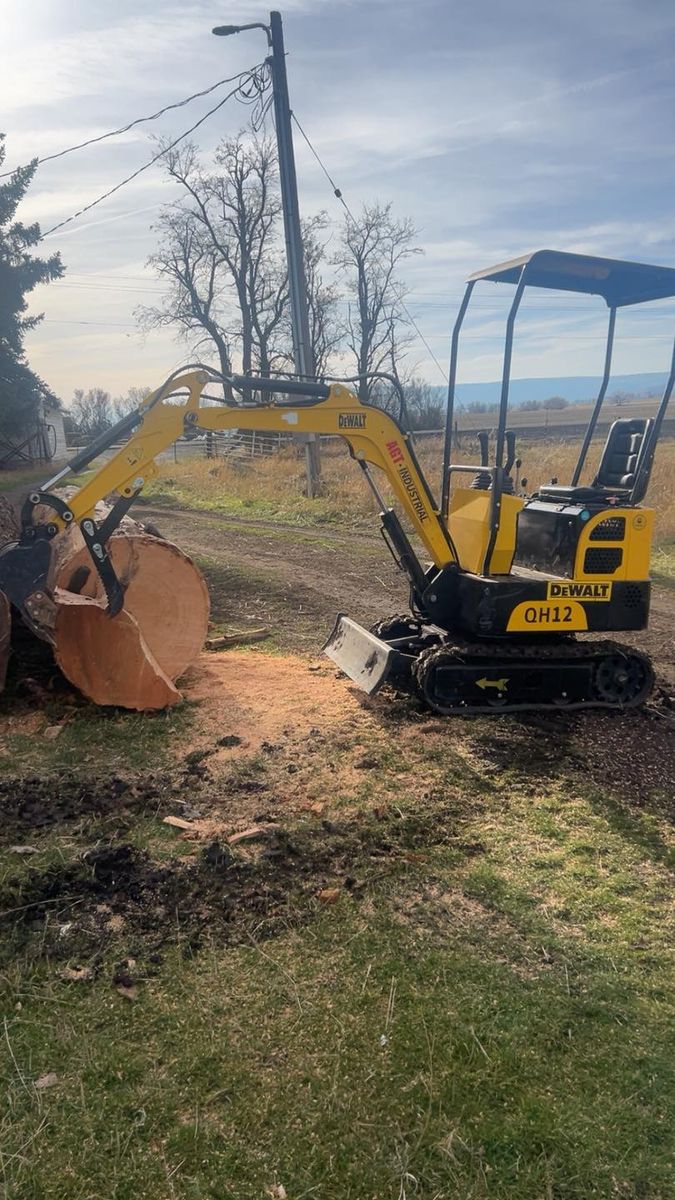 Excavation for Two Little Pigs Construction in La Grande, OR