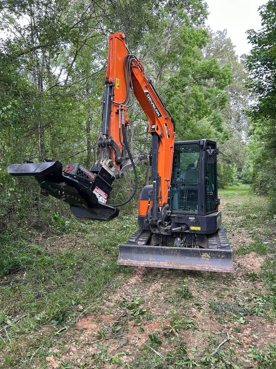 Brush cutting & Mulching for Lambert Equipment Services in Hessmer, LA