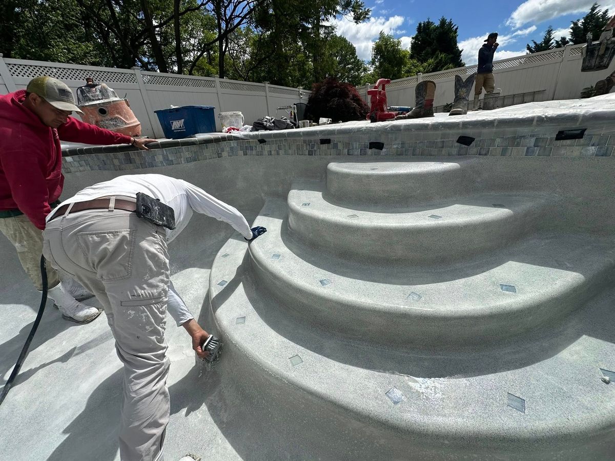 Replastering for Real Pool Plastering LLC in Doylestown, PA