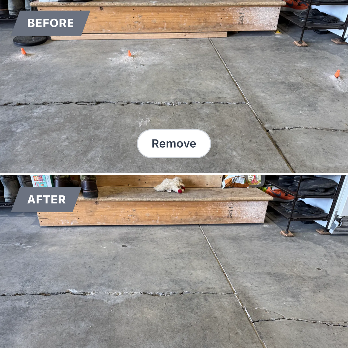 Crack Sealing for KAT Concrete Lifting in Sidney, MT