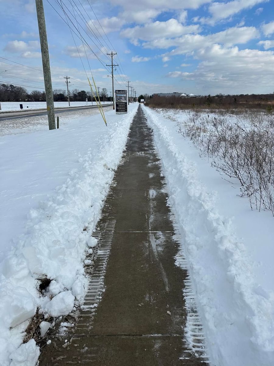 Snow Management for Broker Post Ground Crew in Sussex County, DE
