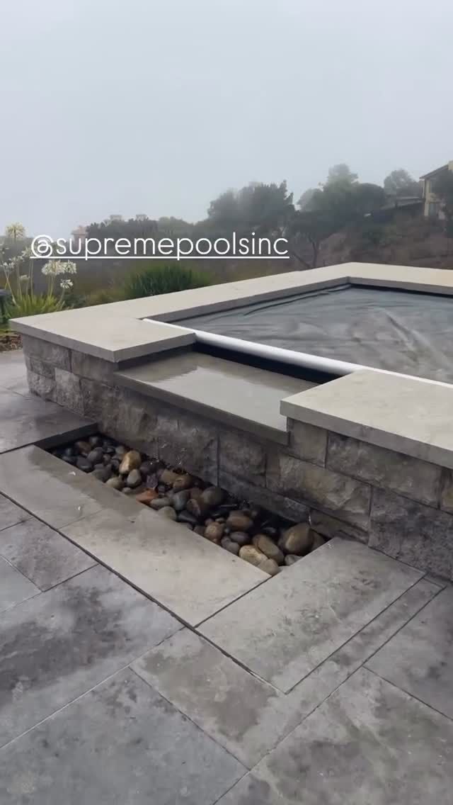 Spa & Waterfall Installation for Supreme Pools Inc in Monterey County, CA