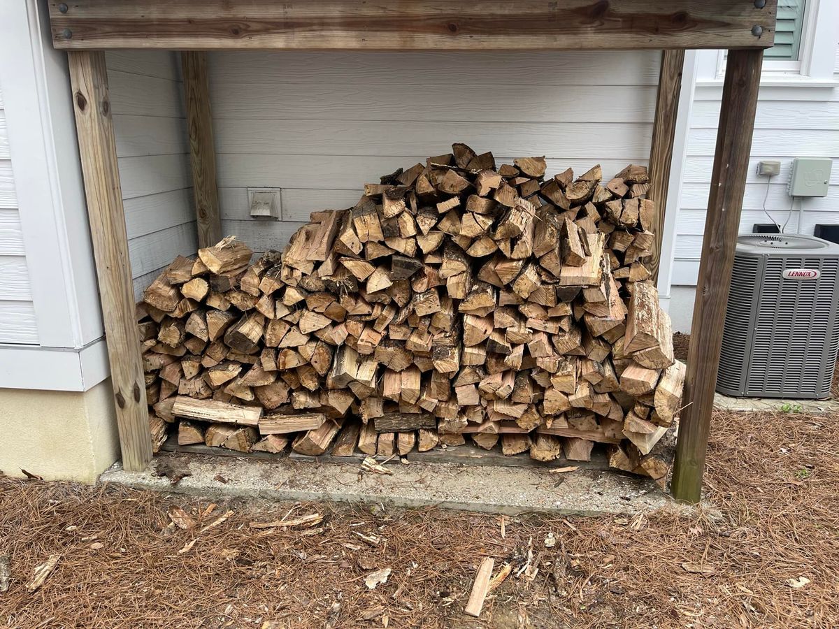 Firewood Delivery for Leland Firewood in Leland, NC
