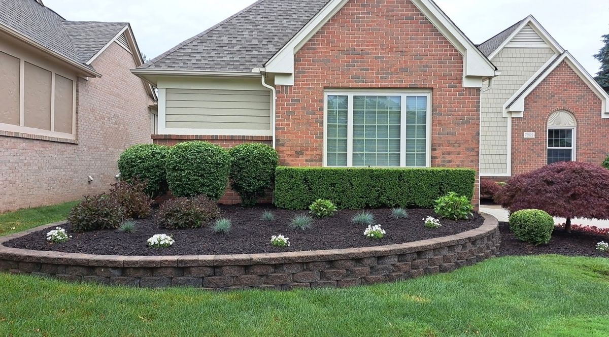 Landscape Installation for Denali Outdoor Services in Washington, MI