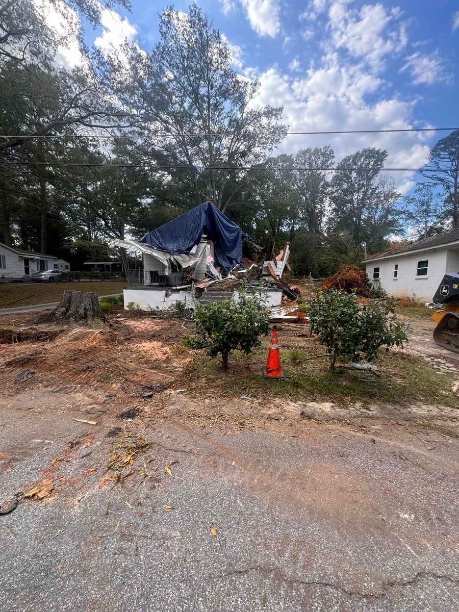 Site Preparation for Veteran Land Management in Greenwood, SC
