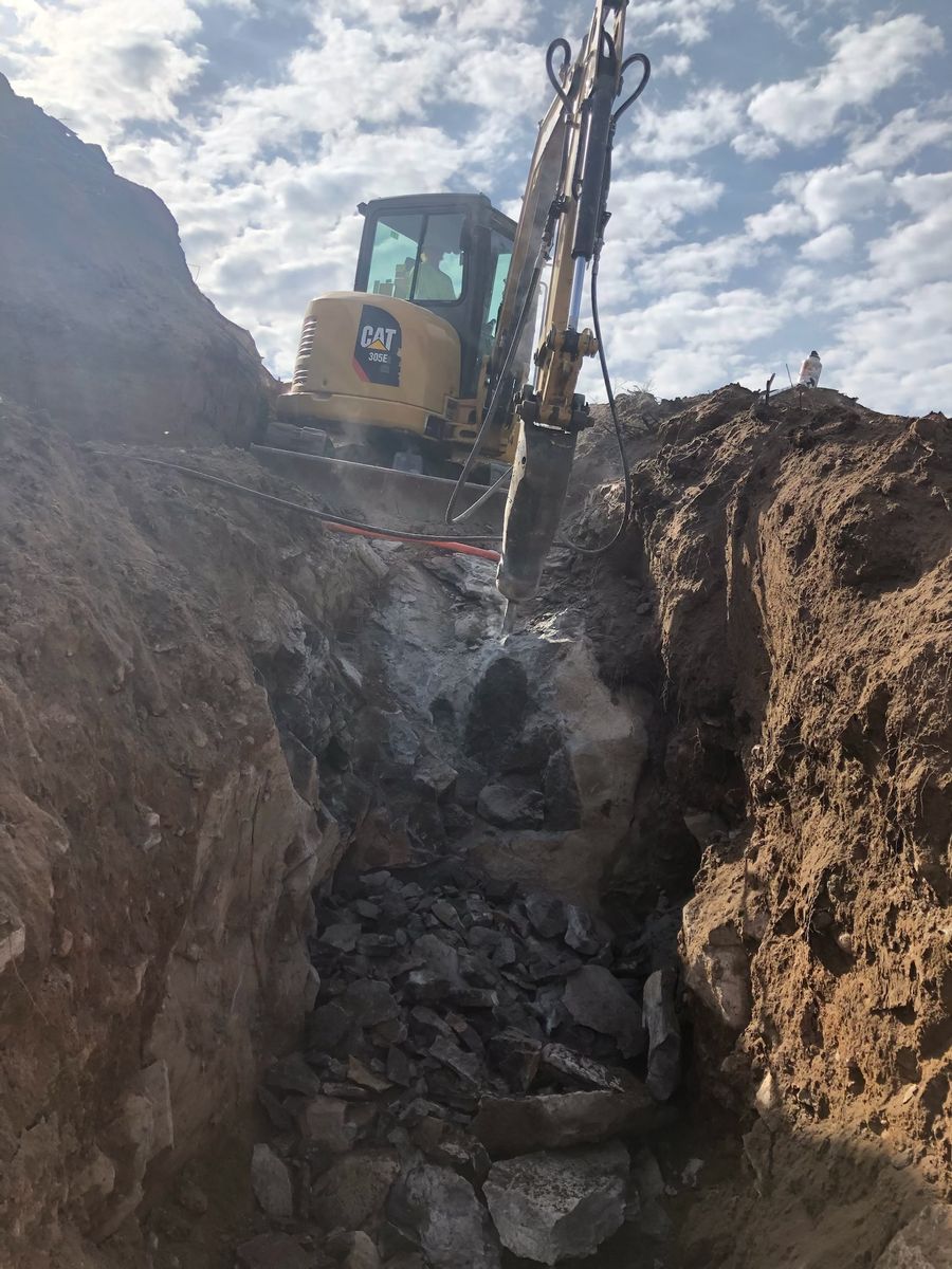 Foundation Excavation for Hansen Earth Works in Jackson, WY