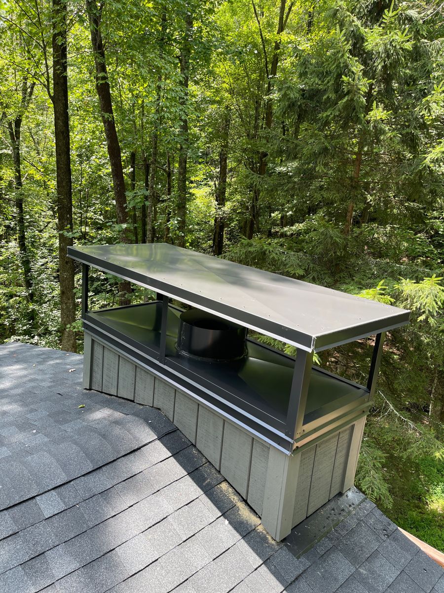 Chimney Replacement for RJ Roofing of WNC in Brevard, NC