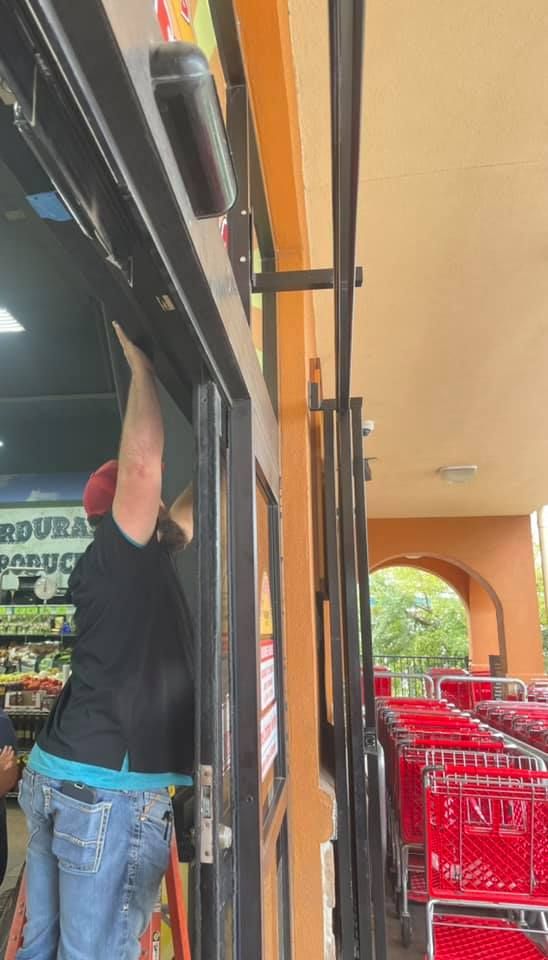 Automatic Swing for Tiptop Door Solutions in Floresville, TX