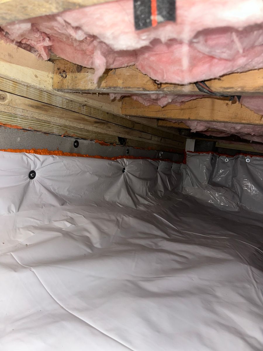 Crawlspace Encapsulation for Vazquez Crawlspace Services LLC in Durham, NC