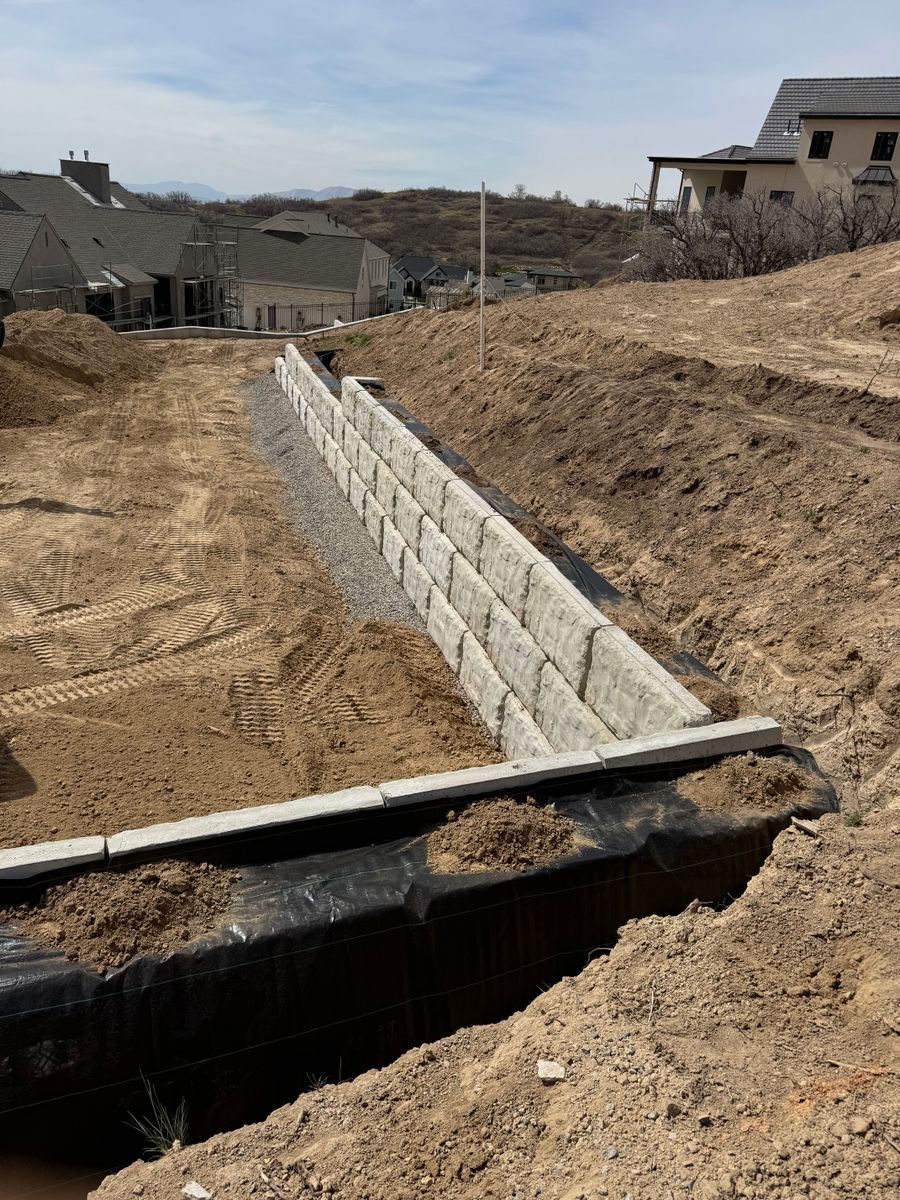 Residential & Commercial Excavation for Bison Builds in Mapleton, UT