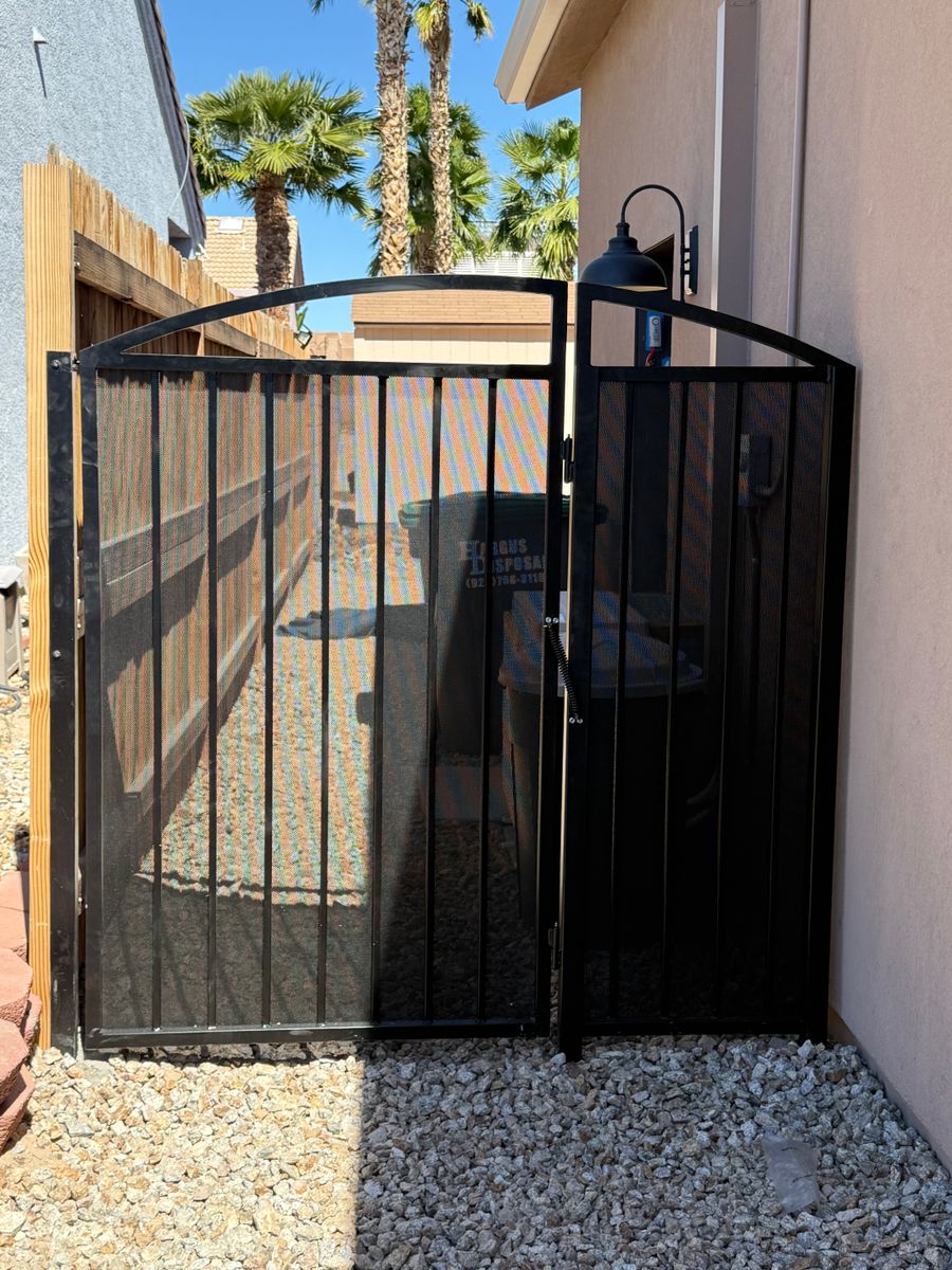 Gate Installation for All-Diaz Welding in Fort Mohave, AZ