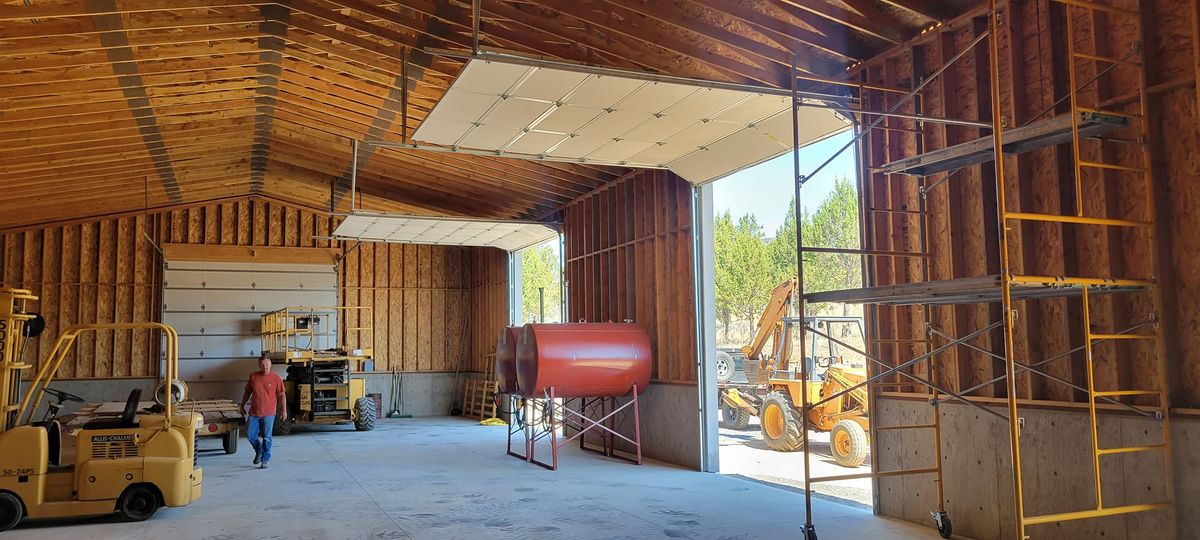 Garage Door Installation for Blaine Tocher Construction LLC in Vernonia, OR