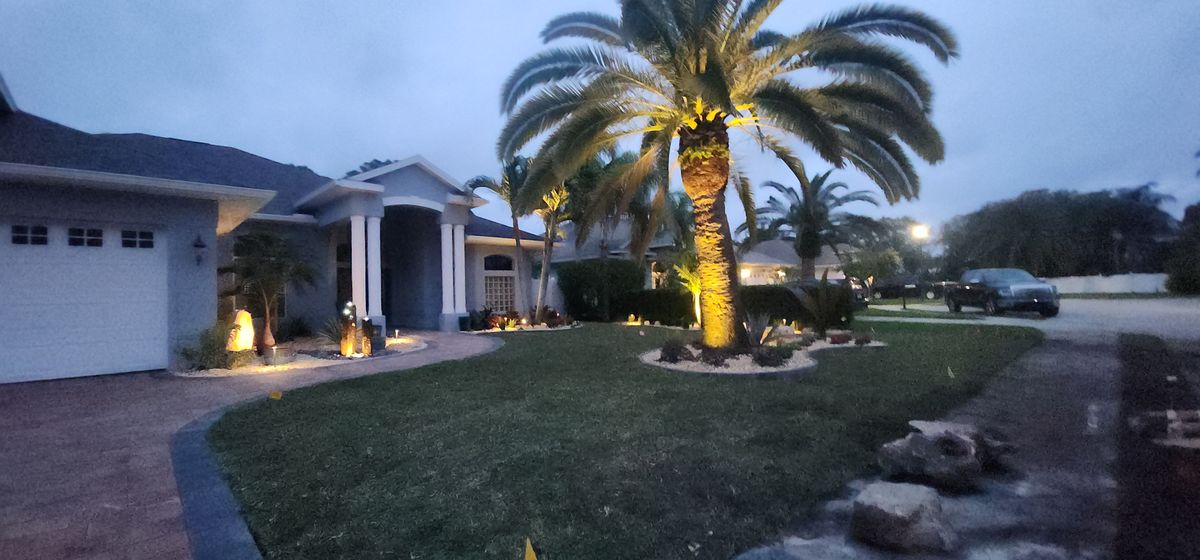 Landscape Installation for Epic Vine Design in Melbourne, FL