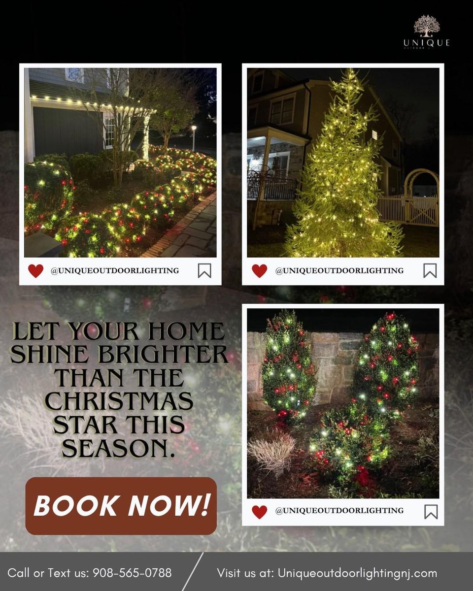 Holiday & Event Lighting for Unique Outdoor Lighting in Short Hills, NJ