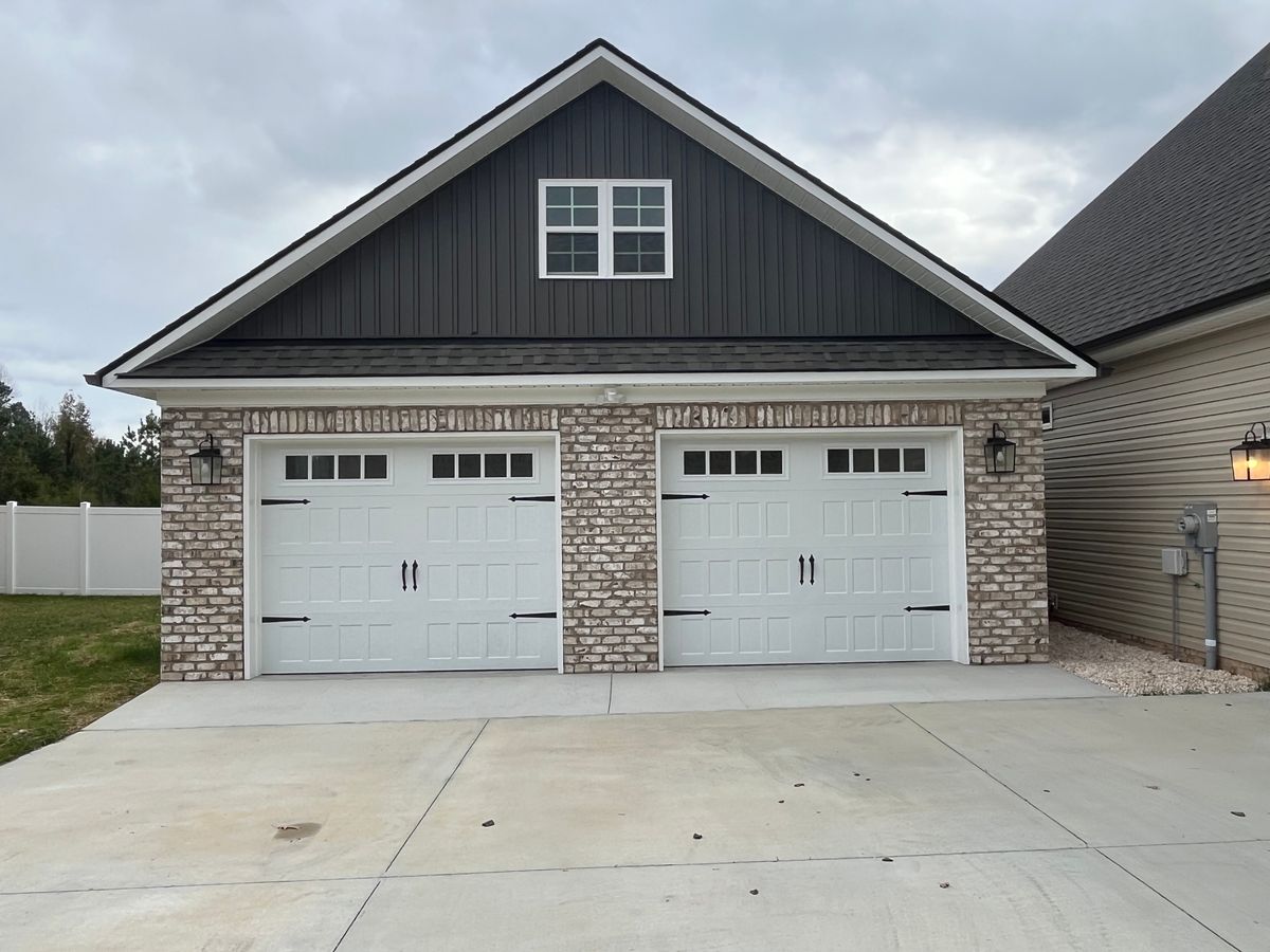 Garage Construction for Hughes Builders LLC in Greensboro, NC