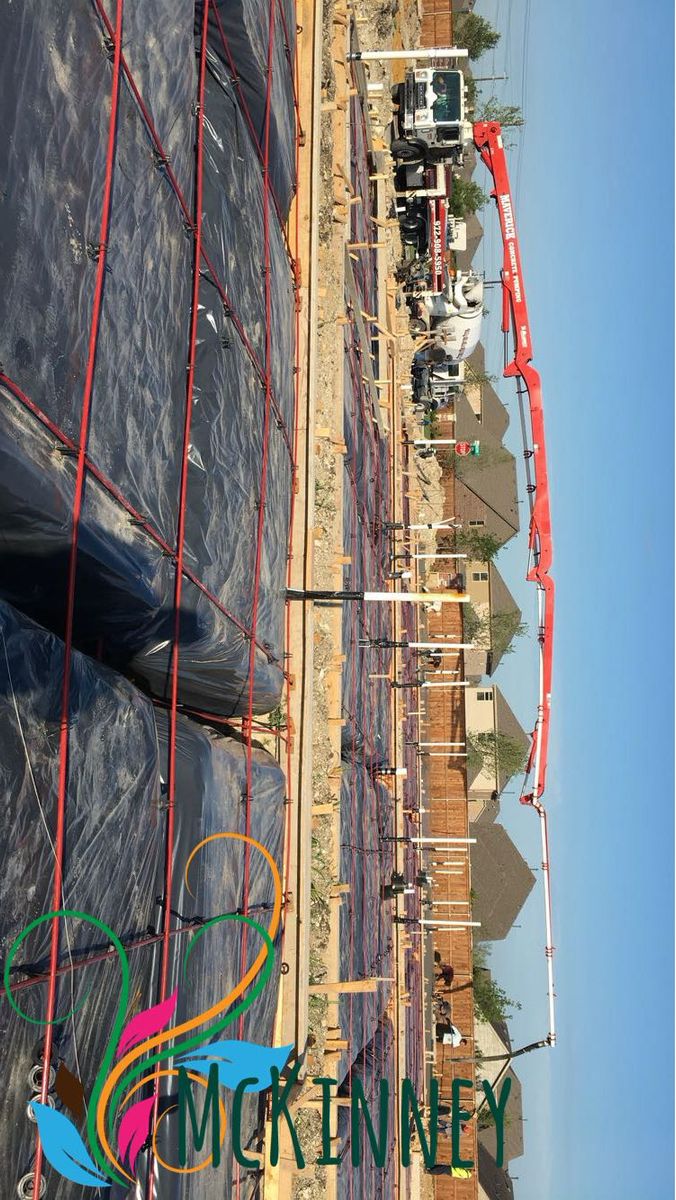 Concrete for Concrete Jungle in Dallas, TX