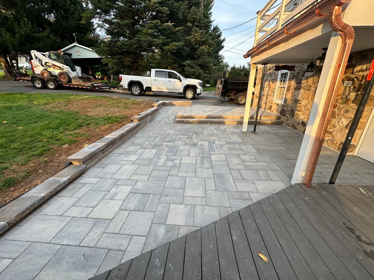 Paver Patios for Berks Concrete & Construction LLC in Berks County, PA