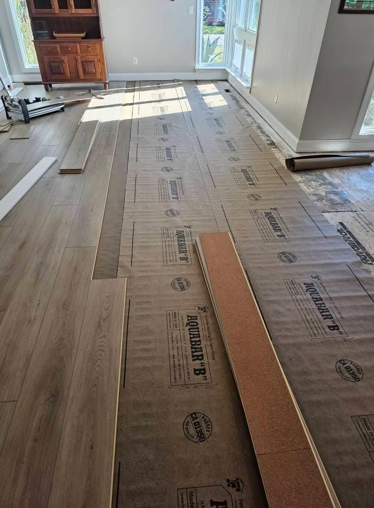 Kitchen Renovation for DL Construction & Flooring in Morehead City, NC