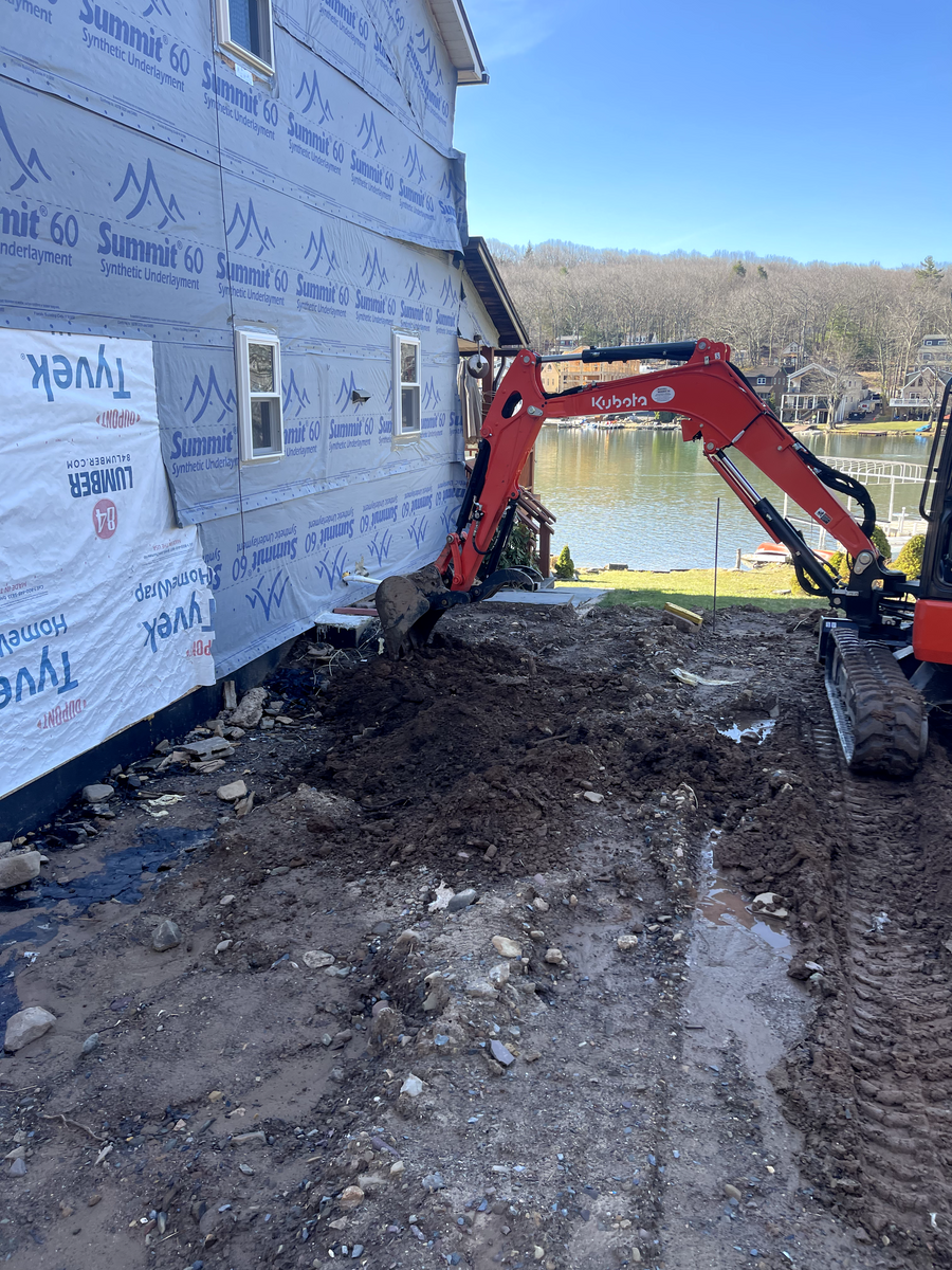 Excavation for Jayln's Lawn Care in East Stroudsburg, PA