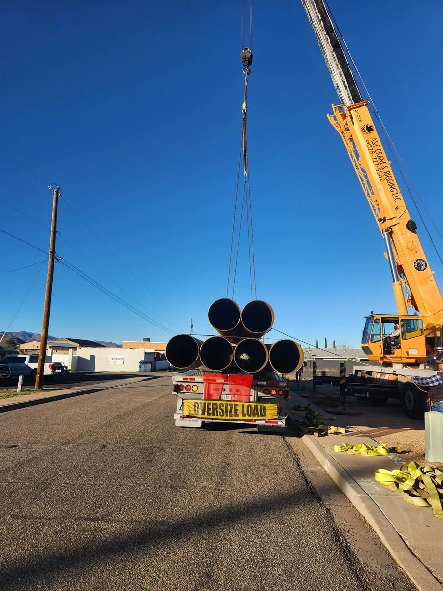 Crane Rental for A & F Crane & Rigging in Mohave County, AZ