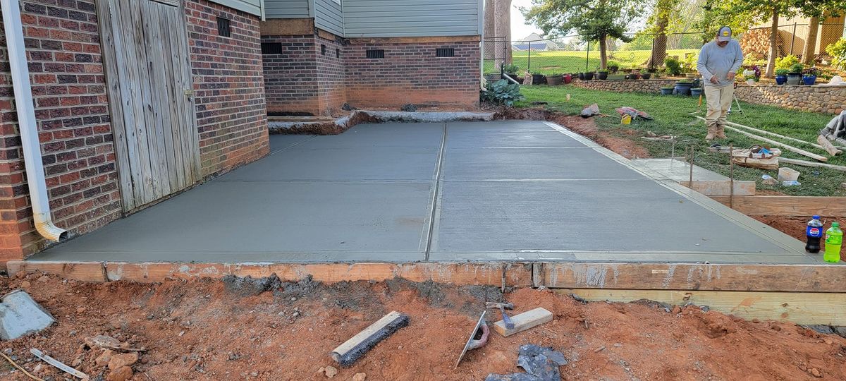 Patio Design & Installation for JD Hardscapes & Landscaping LLC in Shelby, NC