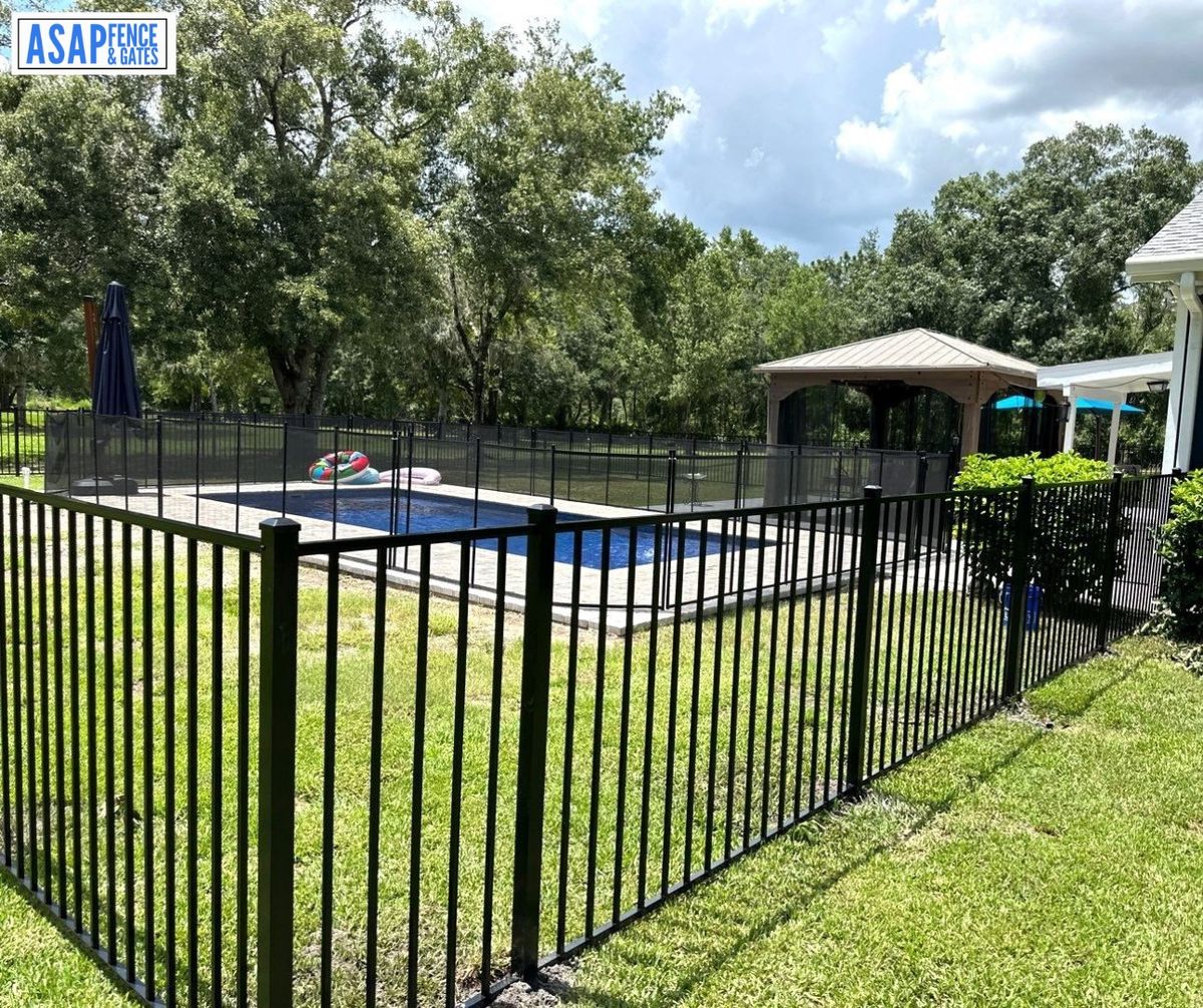 Aluminum Fence Instalaltion for ASAP Fence & Gates - Central, FL in Leesburg, FL