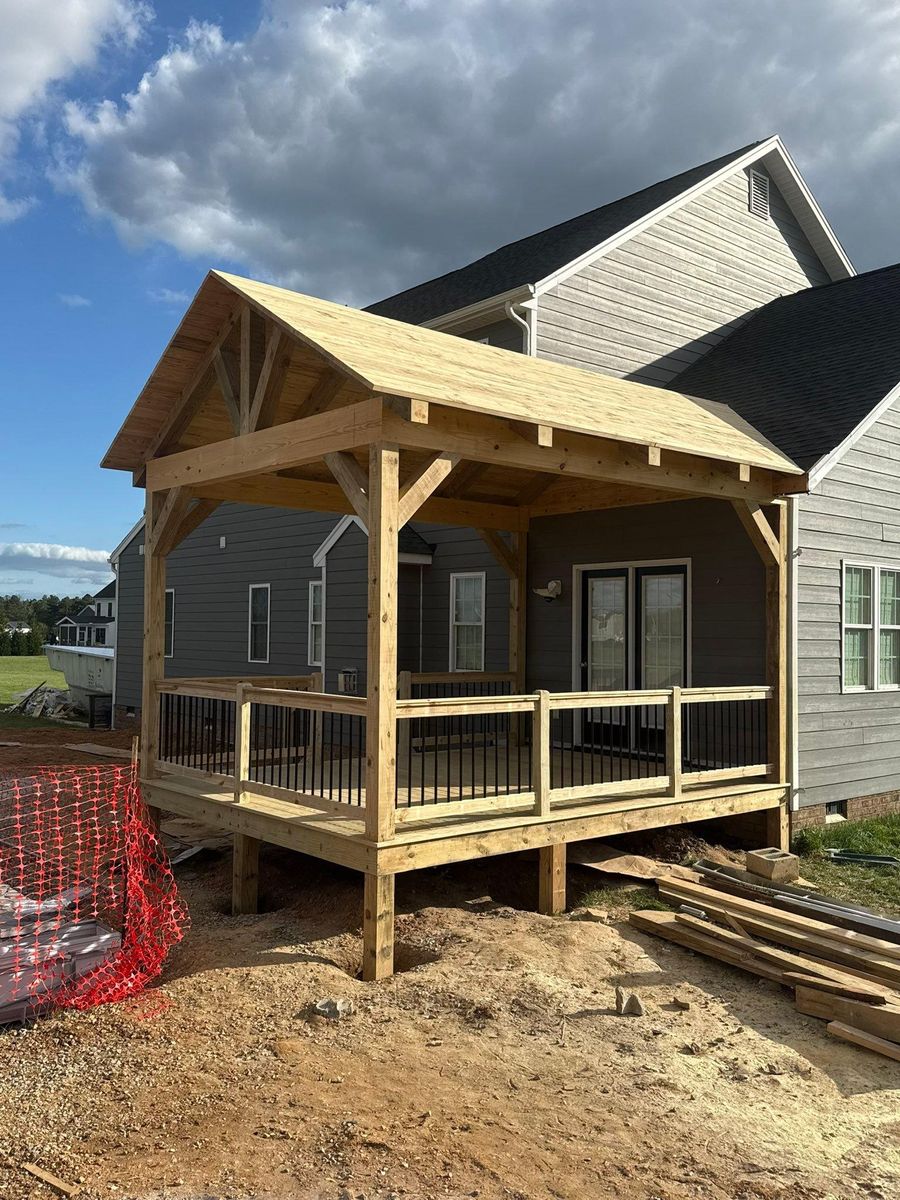 Pavilions for James River Pools and Spa in Powhatan, VA