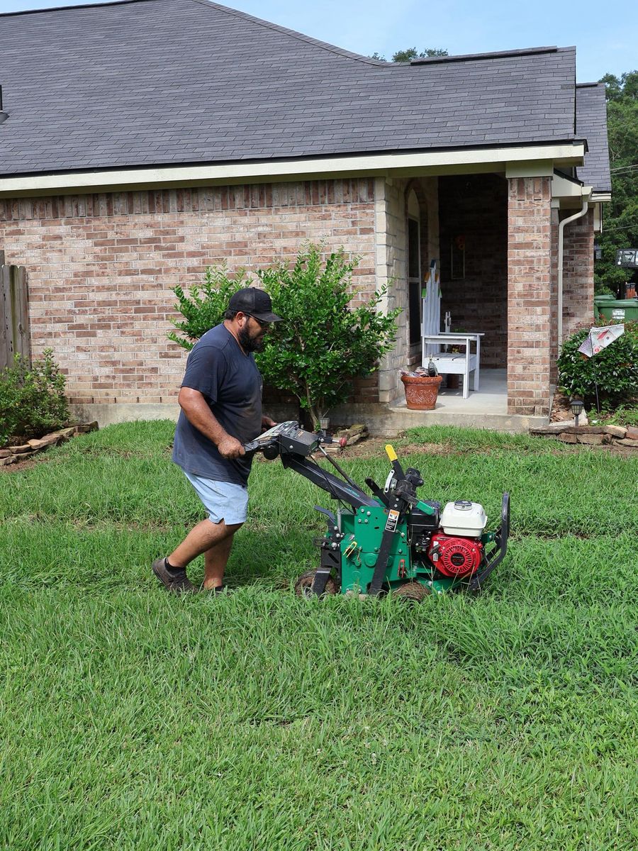 Irrigation System Design & Install for JR’s Construction and Fencing in Liberty, TX
