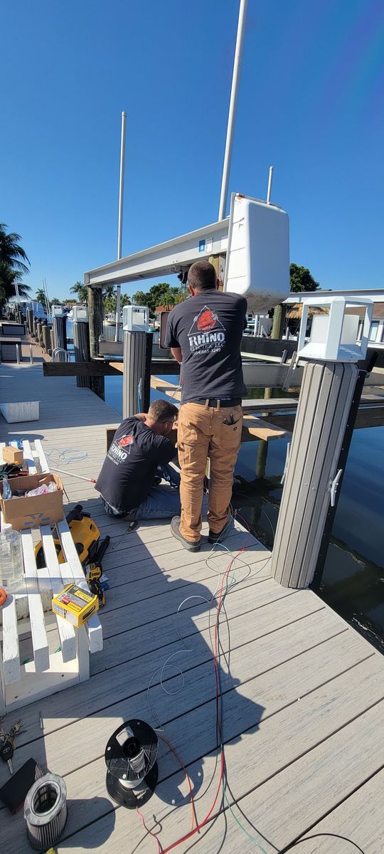 Marine Shore Power for Rhino Electric in Hollywood, FL