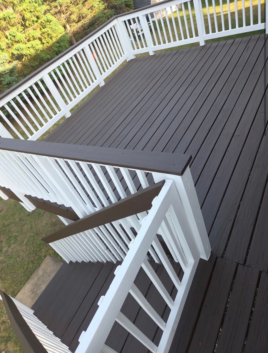Deck Staining for TC Paints in Farmington, MN