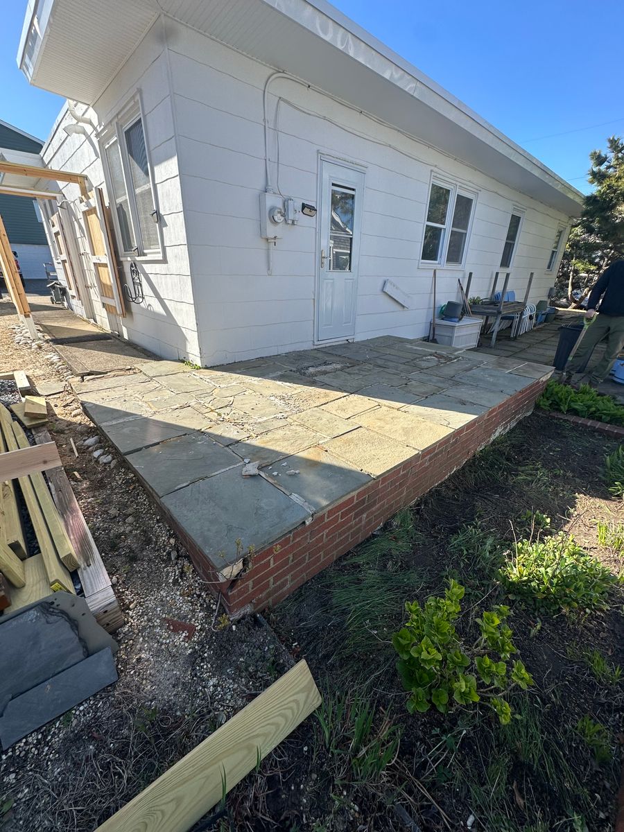 Brickwork for DiDaniele Masonry in Tuckerton, NJ