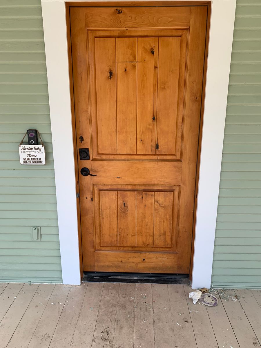 Door Restoration for John Webb Services    in New Braunfels, TX
