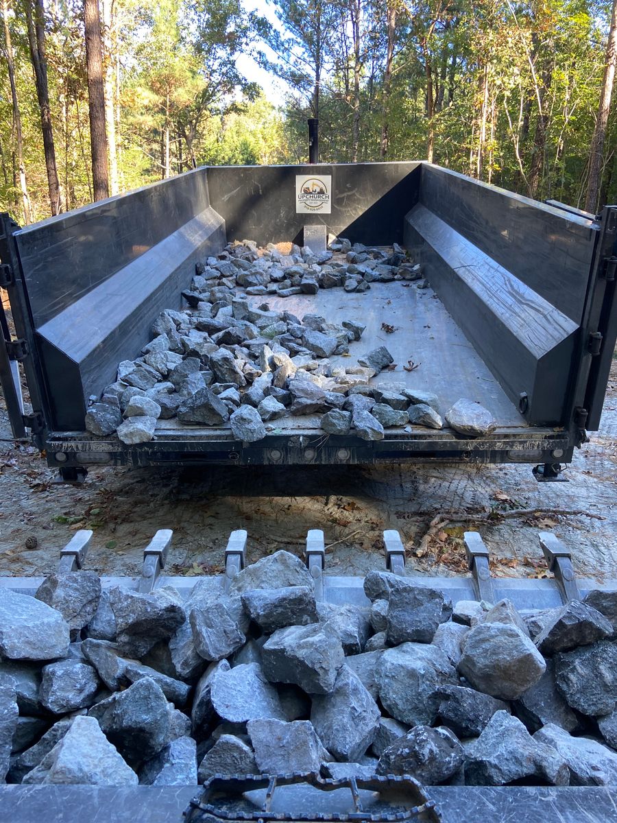 Site Preparation for Upchurch Property Management in Carthage, NC