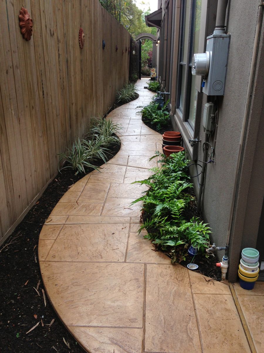 Stamped Concrete Installations for Texas Curb N Borders in Houston, TX