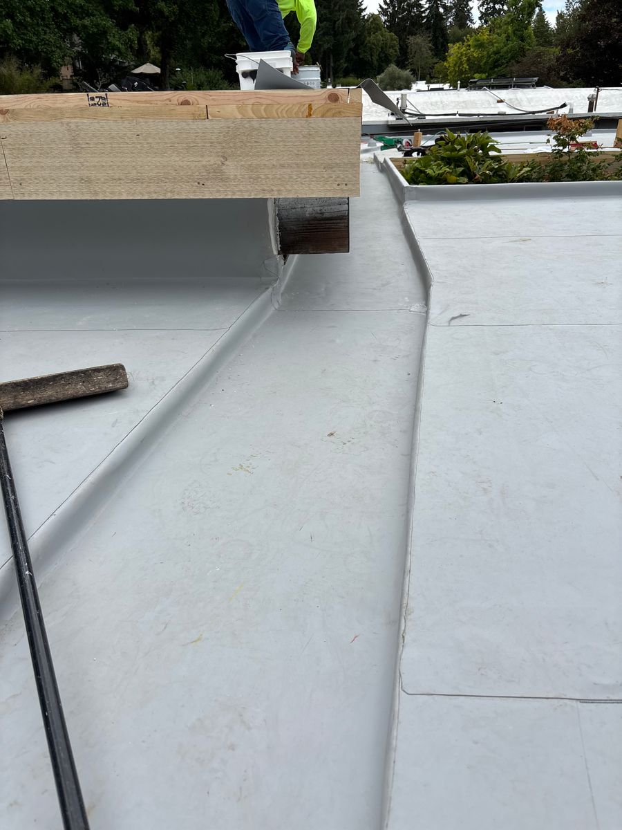 TPO Roofing for MDM Roofing in Portland, OR