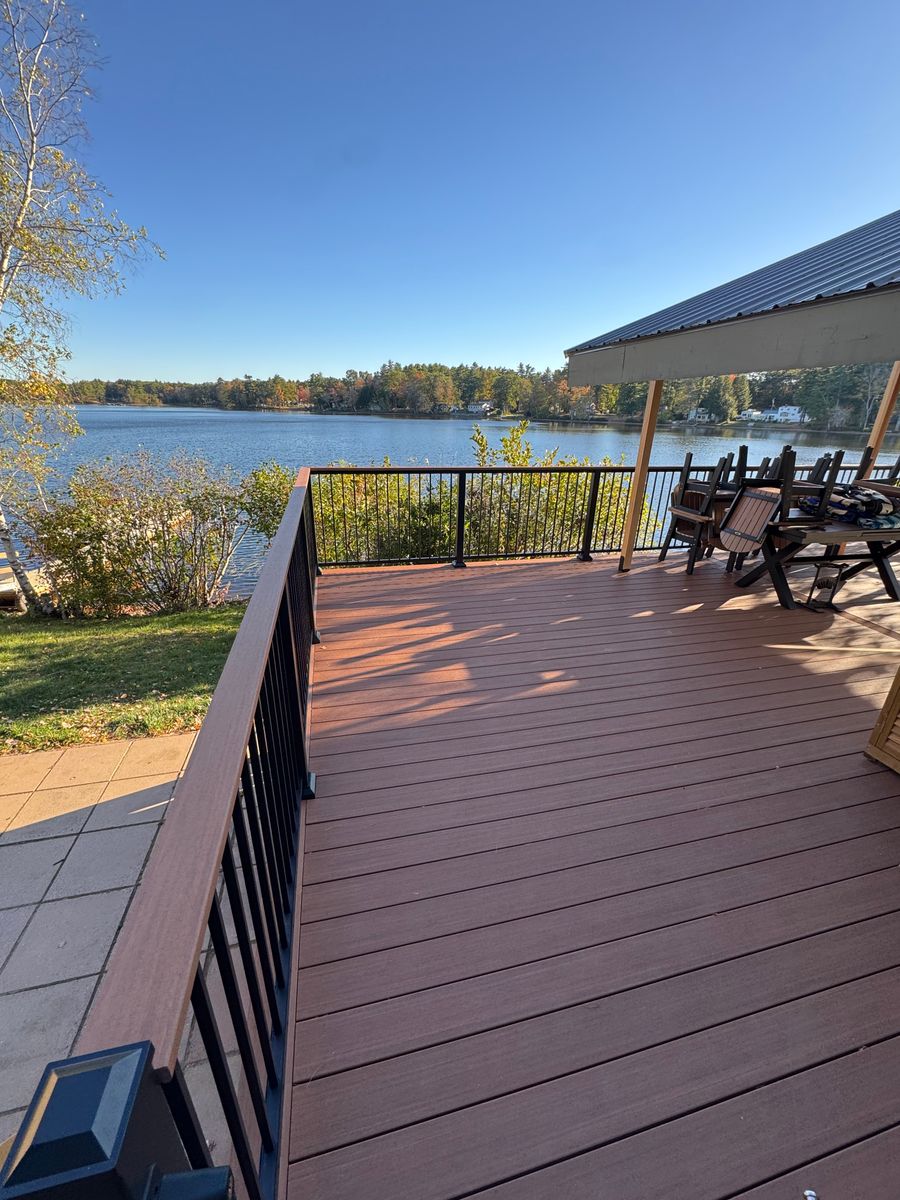 Deck & Patio Installation for Jetstream Construction in Gorham, ME
